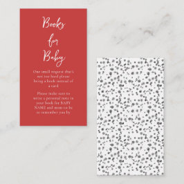 Red Dalmatiner Spots Kinderdusche Buchungsanfrage Begleitkarte