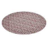 Red Damask Cutting Board Schneidebrett (Ecke)