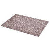 Red Damask Cutting Board Schneidebrett (Ecke)