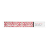 Red Damask Pattern Abschluss (Person)