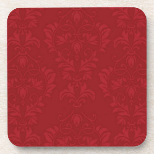 Red Damask Untersetzer