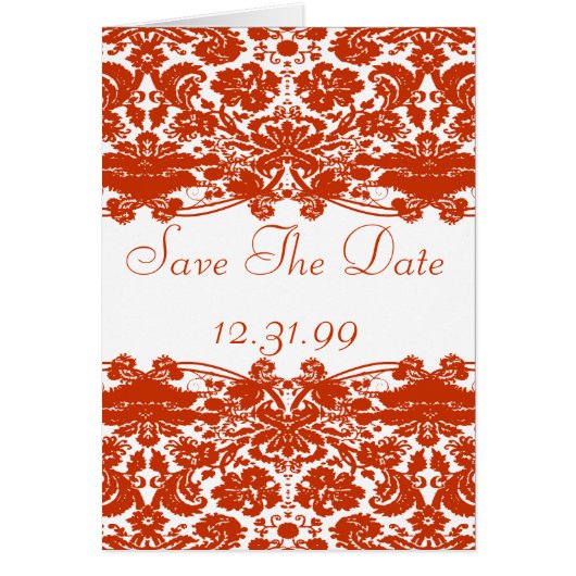 Red Damask Wedding (Vorne)