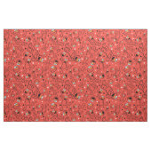 Red Dancing Elmo Pattern Stoff (Fat Quarter (45,7 x 55,9 cm))
