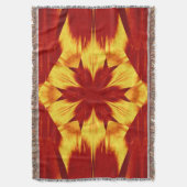 Red Dandelion Decke (Vorderseite Vertikal)