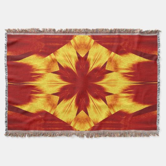 Red Dandelion Decke (Vorderseite)