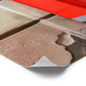 Red Danish Mailboxen Poster (Ecke)