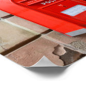 Red Danish Mailboxen Poster (Ecke)