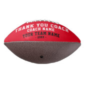 Red Danke, Coach Team Name und Team Foto Football (Gedreht 270)