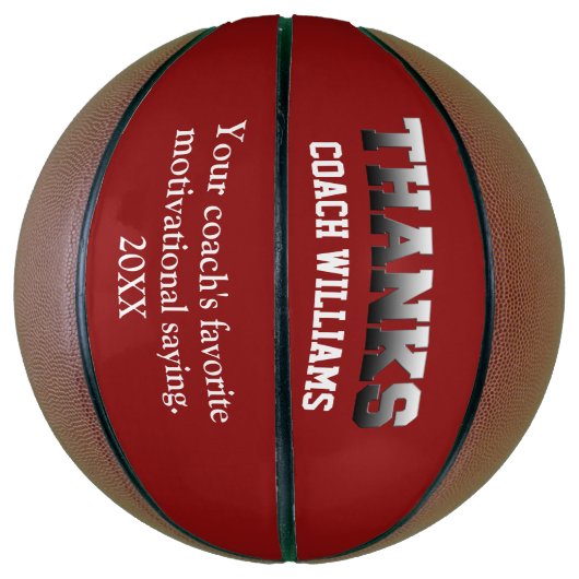 Red Danke, Coaches Basketball (Vertikal)