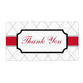 Red Danke Labels (Vorne)