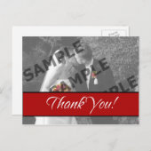 Red Danke, Postcard Postkarte (Vorne/Hinten)