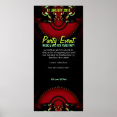 RED DARK FANTASY Party Poster (Vorne)