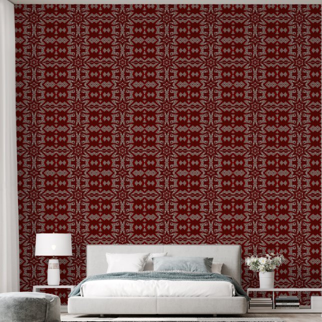 Red Dawn Wildblume Tapete (Schlafzimmer)
