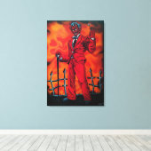 Red Dealer Leinwanddruck (Insitu (Holzboden))