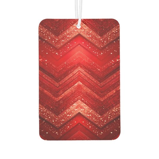 Red Decoration Glitzer Air Freshener Autolufterfrischer (Rückseite)