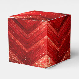 Red Decoration Weihnachts Glitzer Holiday Favor Bo Geschenkschachtel