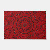 Red Decorative Doormat Fußmatte (Vorderseite)