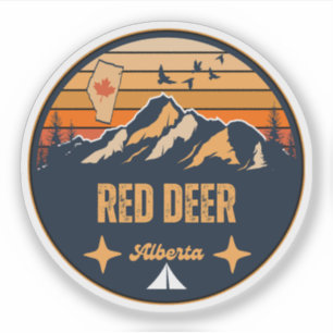 Red Deer, Alberta Aufkleber