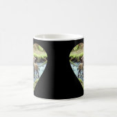 Red Deer Doe and Baby Deer Tasse (Mittel)