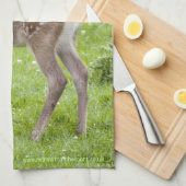 Red Deer Fawn Kitchtuch Geschirrtuch (Viertel Falte)