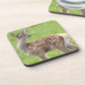 Red Deer Fawn Set von 6 Untersetzer (Linke Seite)