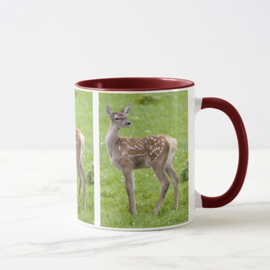 Red Deer Fawn Tasse (Rechts)
