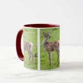 Red Deer Fawn Tasse (Vorderseite Links)