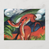 Red Deer II von Franz Marc Classic Malerei Postkarte (Vorderseite)