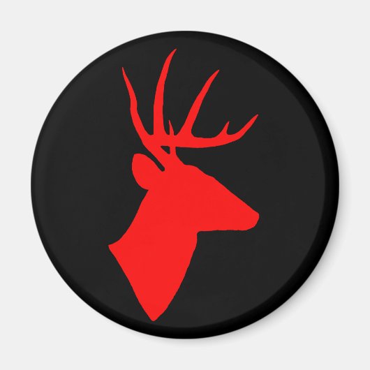 Red Deer Magnet (Vorne)