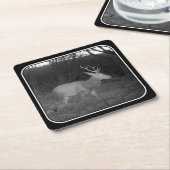 Red Deer Stag am Dusk Paper Untersetzer (angewinkelt)