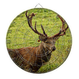 Red Deer Stag Dartscheibe