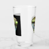 Red Deer und Baby Deer Glas (Links)