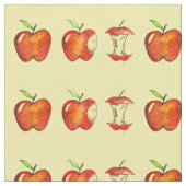 Red Delicious Apfeläpfel Fruchtstoffe Stoff (Nahaufnahme)