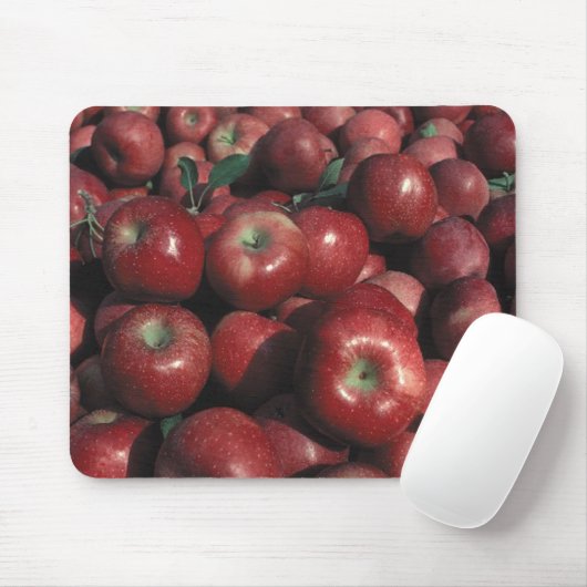 Red Delicious Apple Crop Mousepad (Mit Mouse)