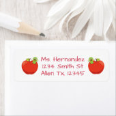 Red Delicious Apple mit Wurmmarke (Insitu)