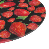 Red Delicious Erdbeeren, Schneidebrett (Ecke)