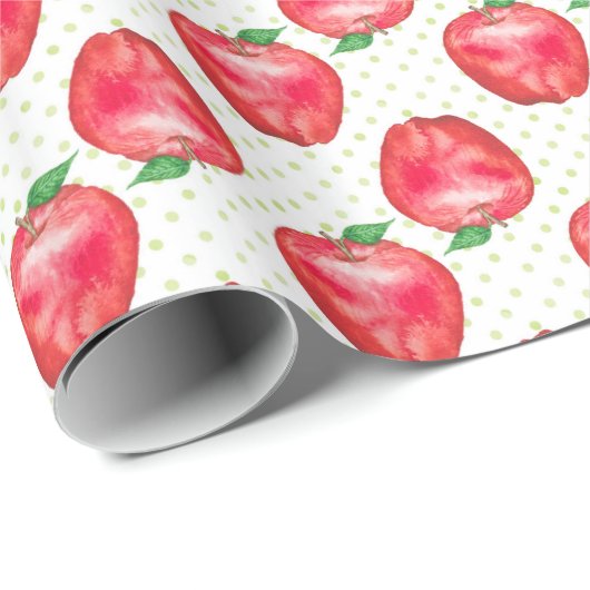 Red Delicious Geschenkpapier (Rolleneckpunkt)
