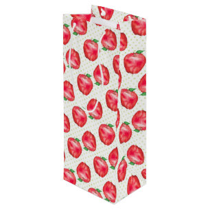 Red Delicious Geschenktüte Für Weinflaschen
