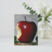 Red Delicious Postkarte (Stehend Vorderseite)