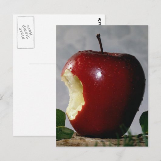 Red Delicious Postkarte (Vorne/Hinten)