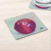 Red Delicious Rechteckiger Pappuntersetzer (angewinkelt)