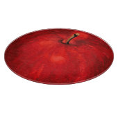 'Red Delicious' Watercolor Apple Schneidebrett (Ecke)