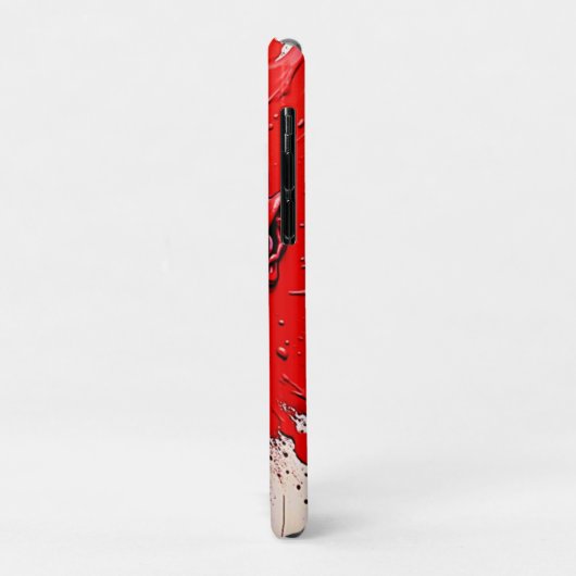 Red Demon Fury Art Case-Mate iPhone Hülle (Hinten/Links)