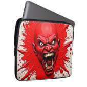 Red Demon Fury Art Laptopschutzhülle (Vorne Rechts)