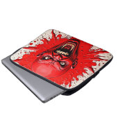 Red Demon Fury Art Laptopschutzhülle (Vorne Knopf)