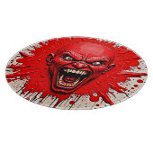 Red Demon Fury Art Schneidebrett (Ecke)