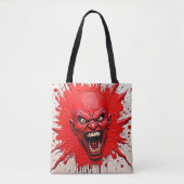 Red Demon Fury Art Tasche (Vorderseite)