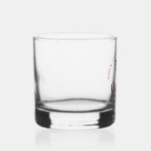 Red Dental School Custom Dentin Abschluss Whiskyglas (Rechts)