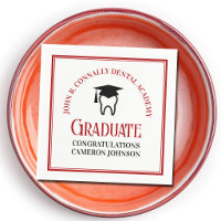 Red Dental School Custom Dentist Graduation Party