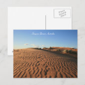 Red Desert Sand - Postkarte (Vorne/Hinten)